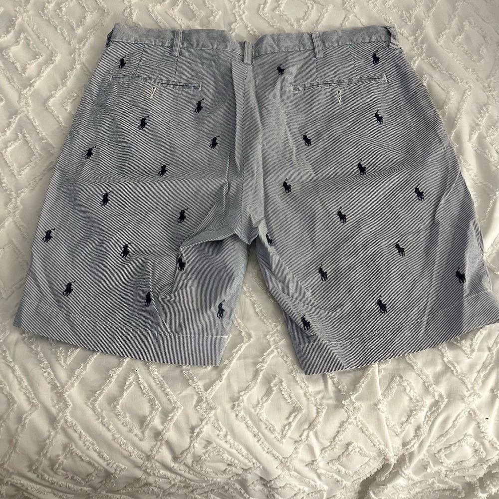 Polo Ralph Lauren flat front shorts. Size 36